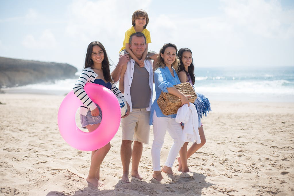 A large blended family